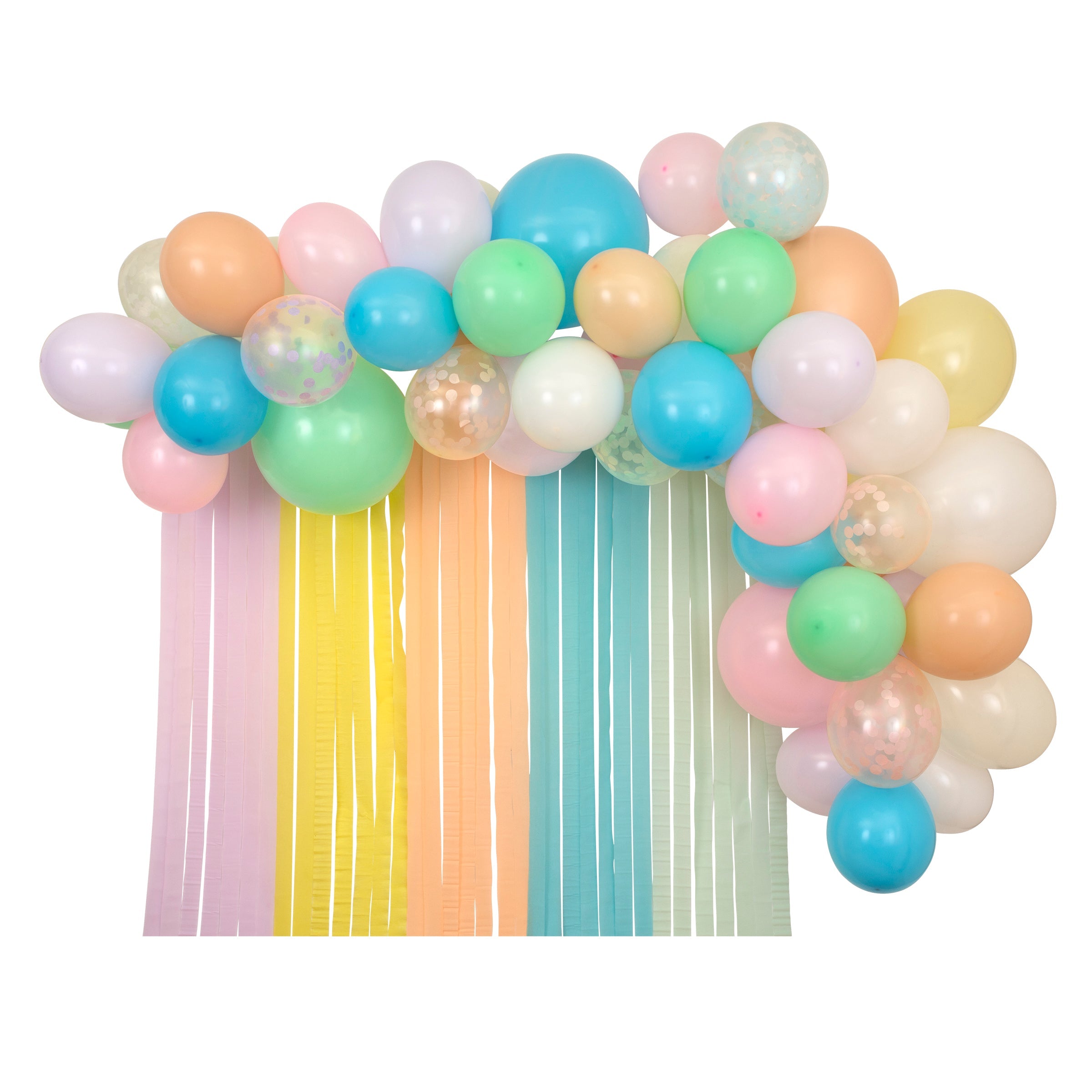 Multicolor Balloons (50 Pack)