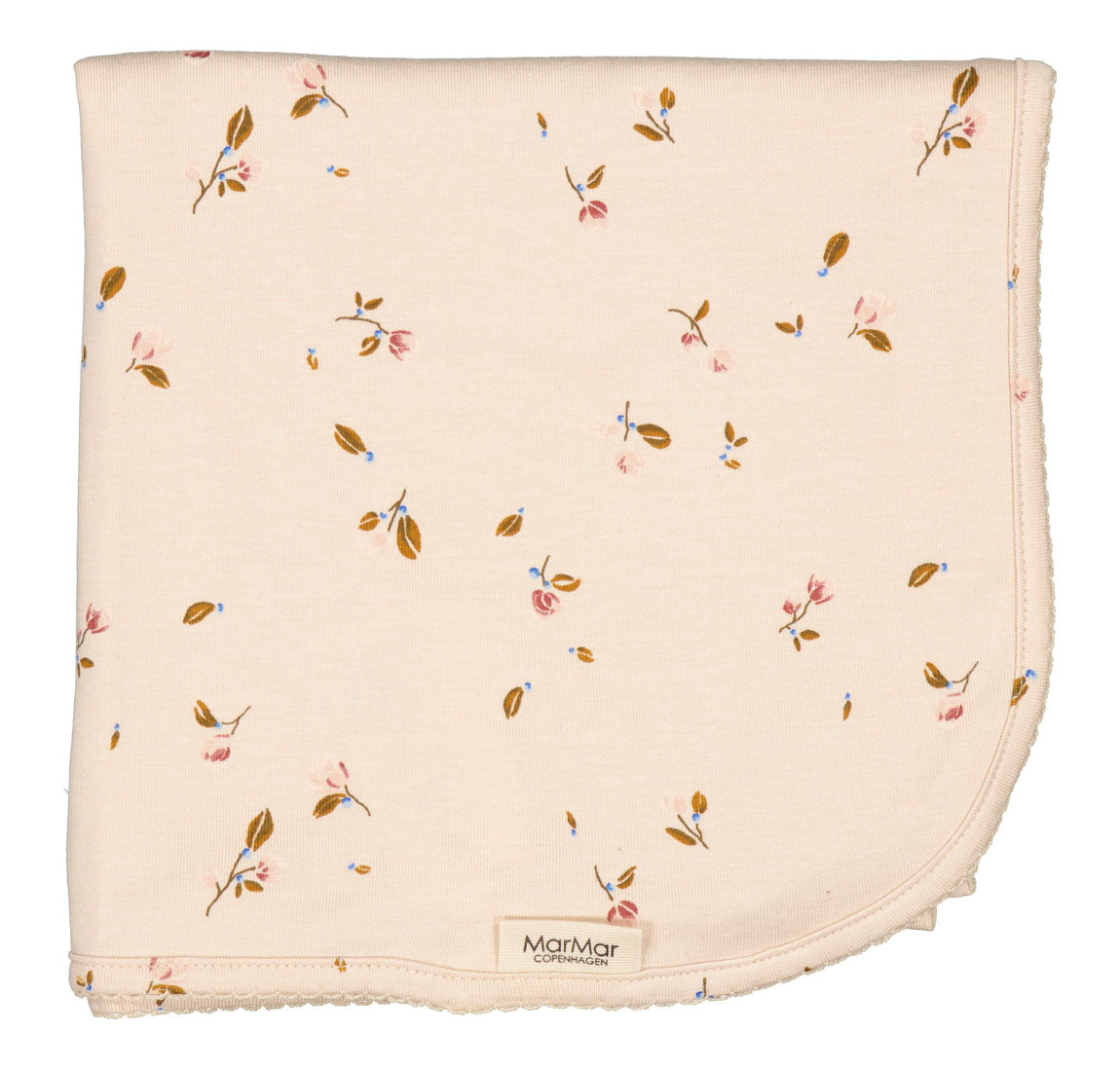 Baby Boys & Girls Pink Floral Blanket