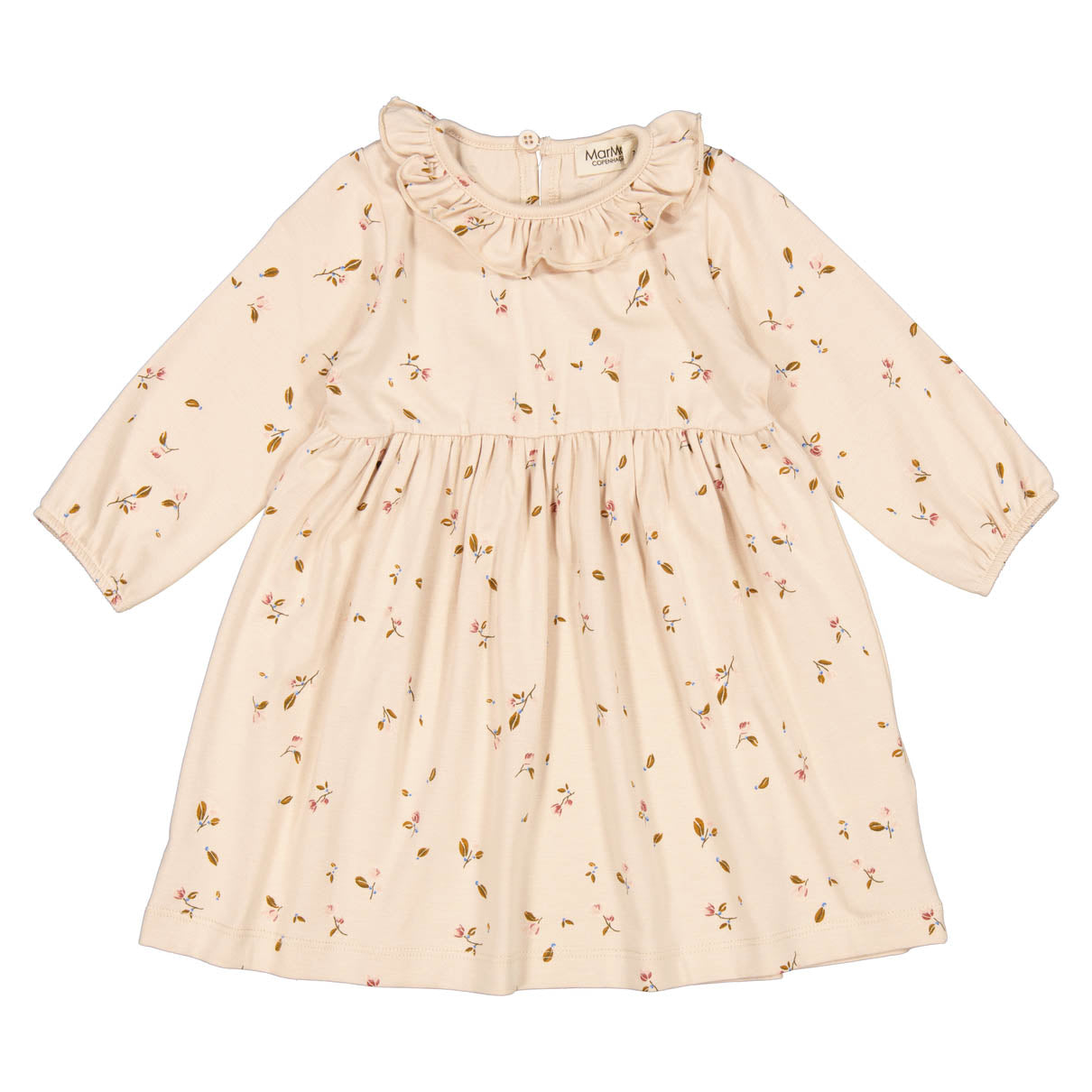 Girls Light Pink Floral Dress