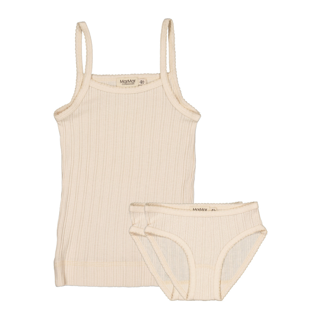 Girls Ivory Underwear Set