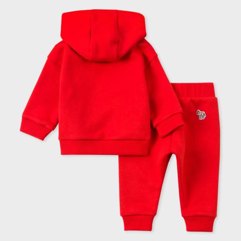 Baby Boys Red Cotton Sets