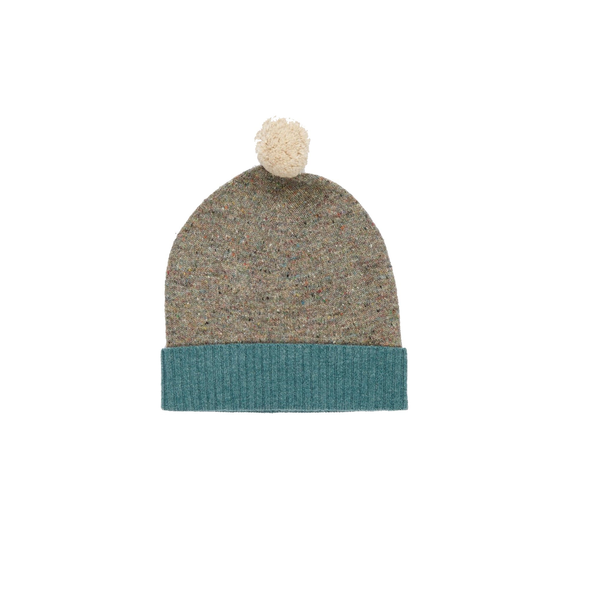 Boys & Girls Taupe Merino Hat