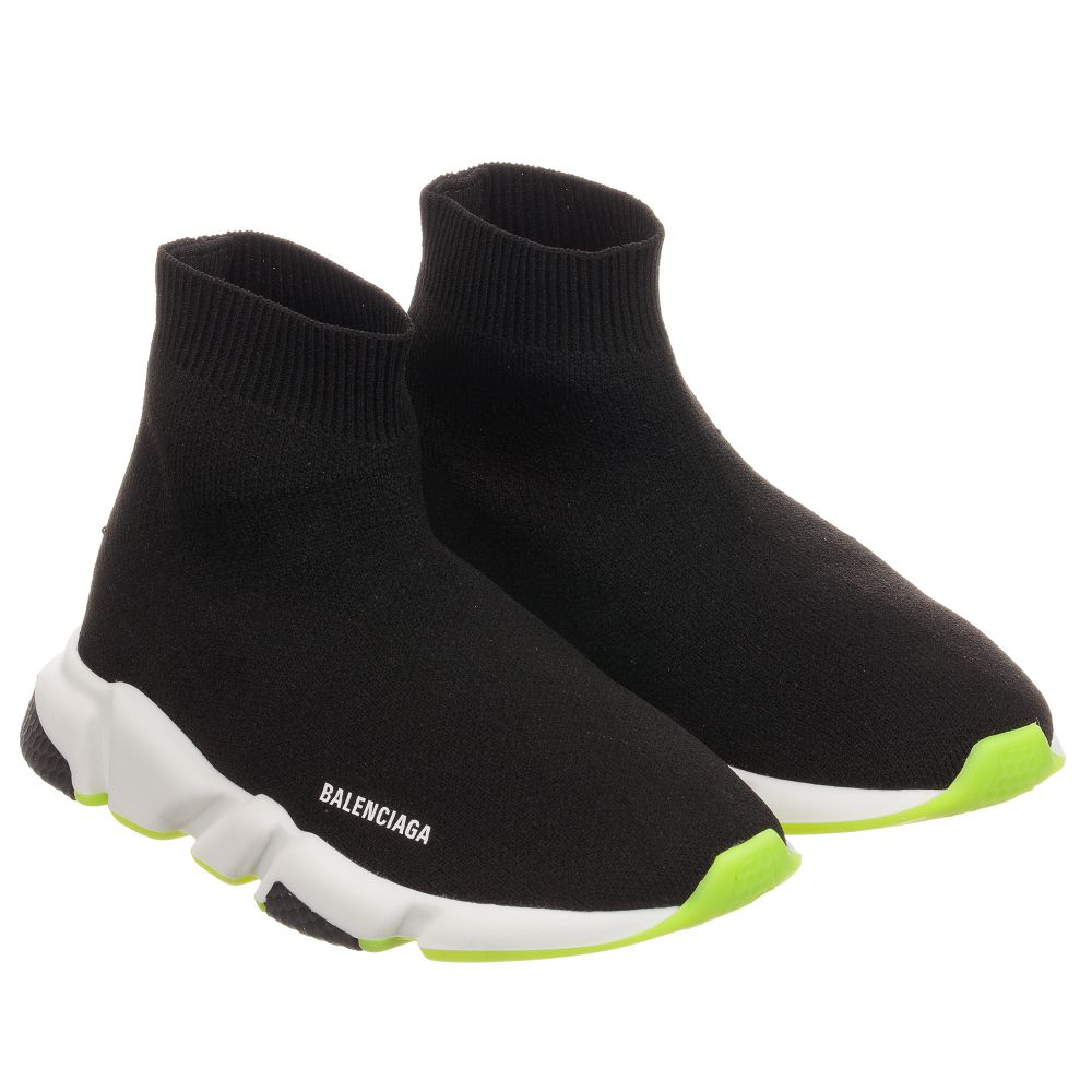 Boys & Girls Black Sport Shoes