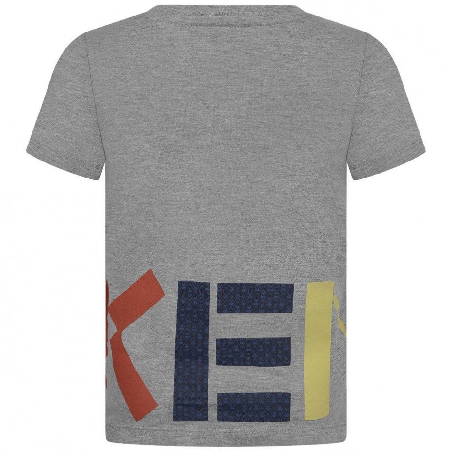 Boys Grey Logo T-shirt