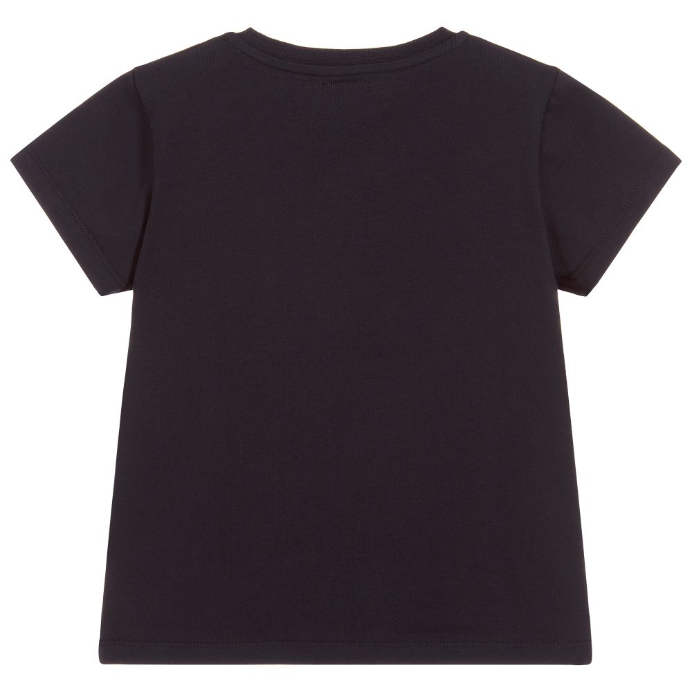 Boys Navy "MAGLIA" T-shirt