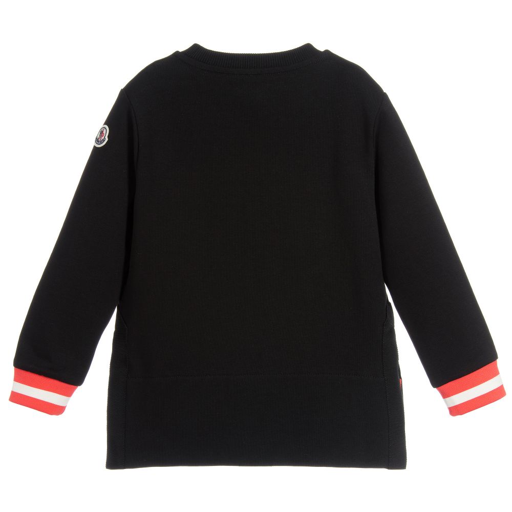 Boys Black "Maglia" Sweater