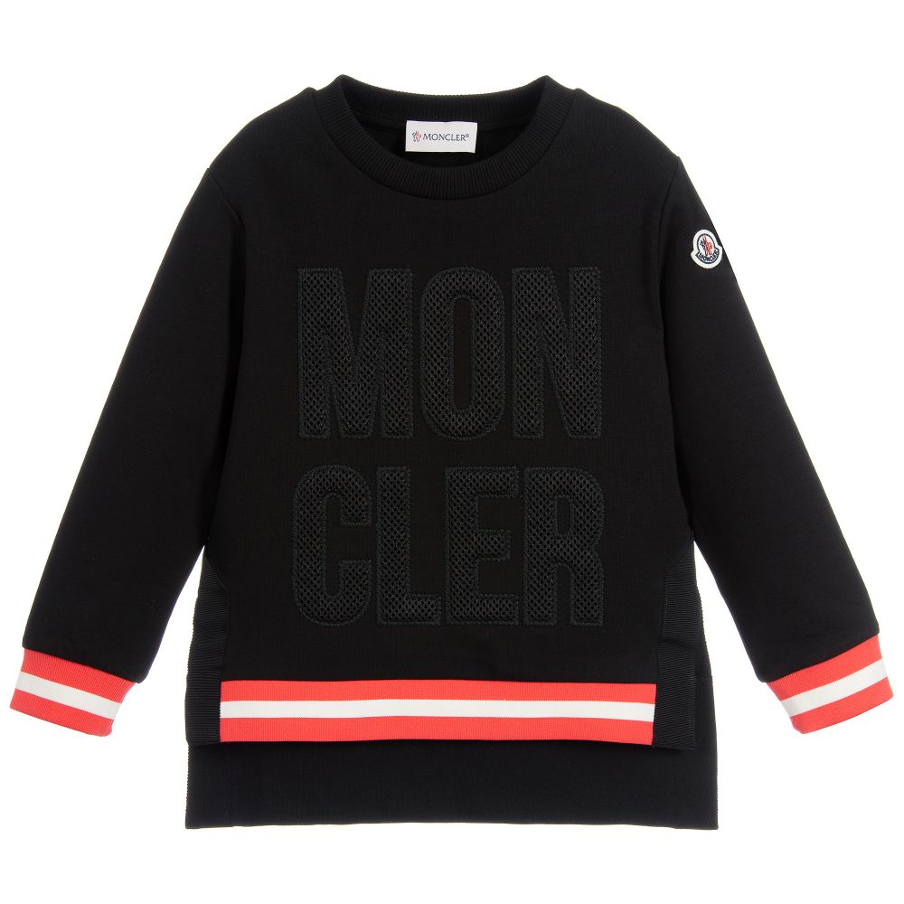 Boys Black "Maglia" Sweater