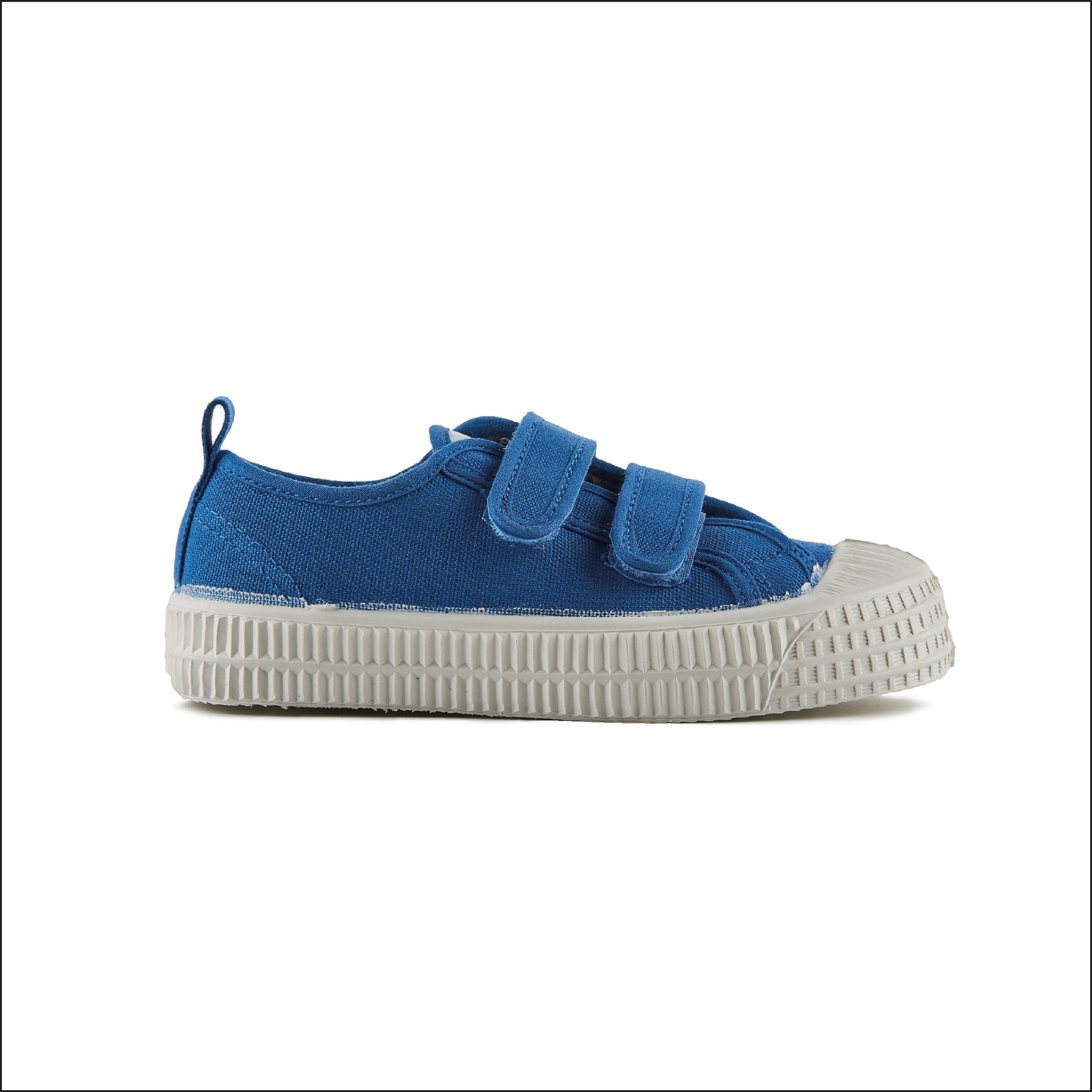 Boys Sky Blue Velcro Shoes