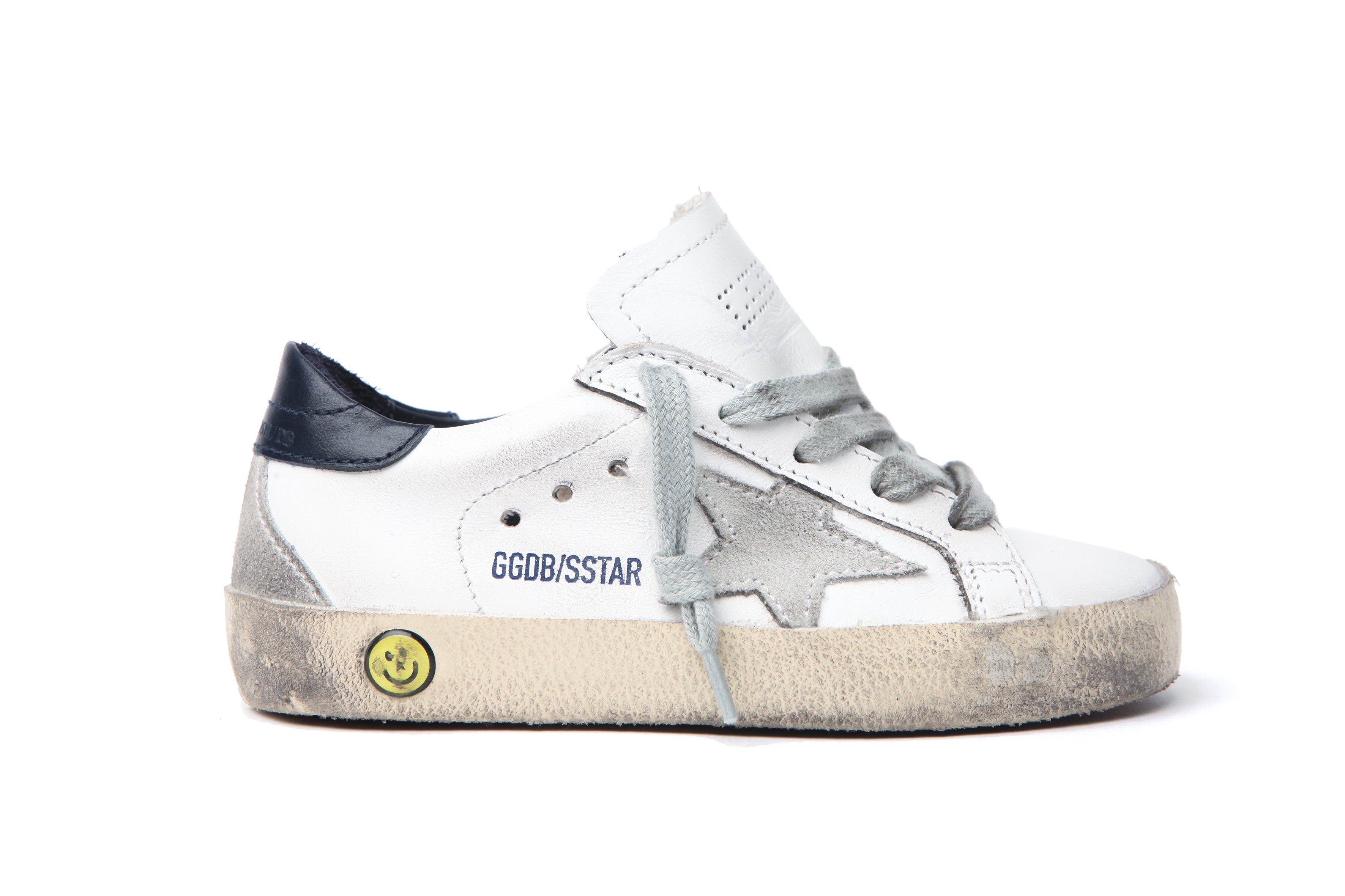 Baby Boys & Girls White Leather Superstar Shoes