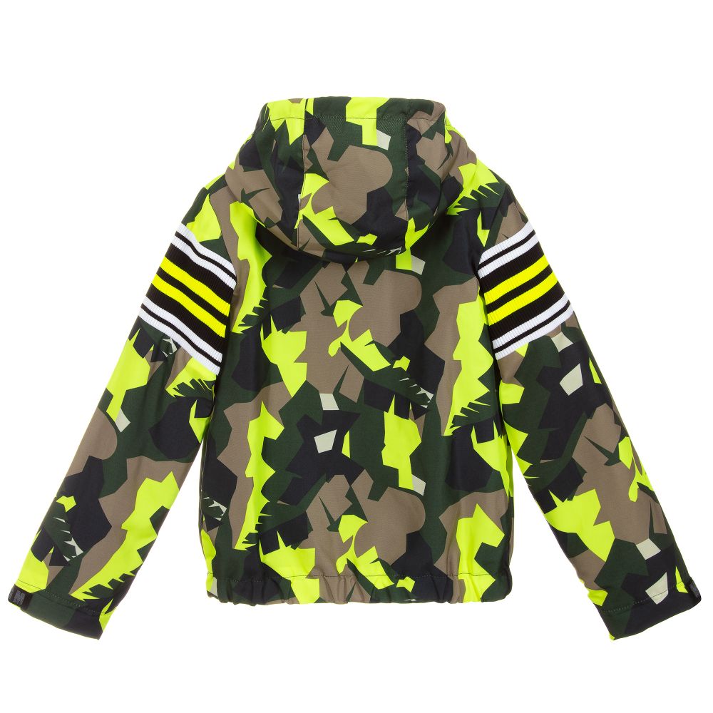 Boys Fluo Yellow Jacket