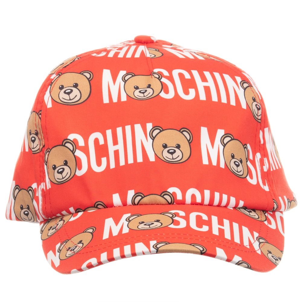 Boys & Girls Red Cotton Cap