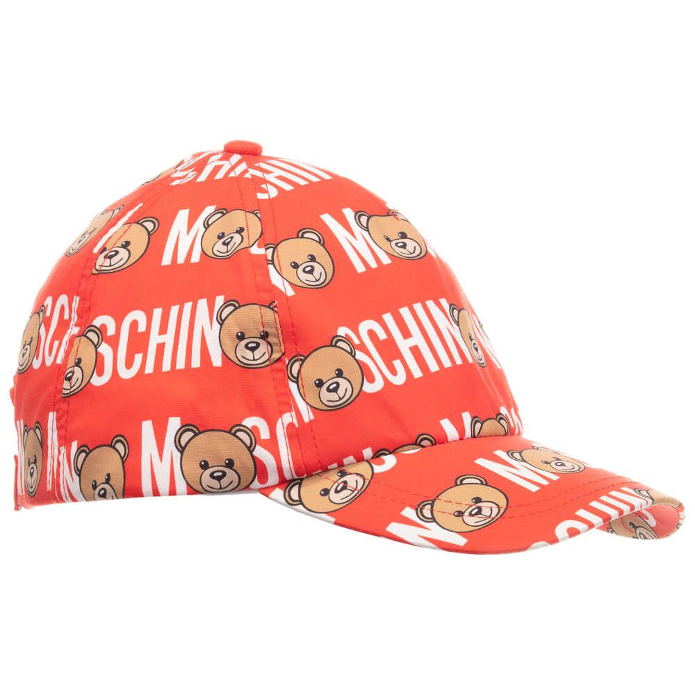 Boys & Girls Red Cotton Cap