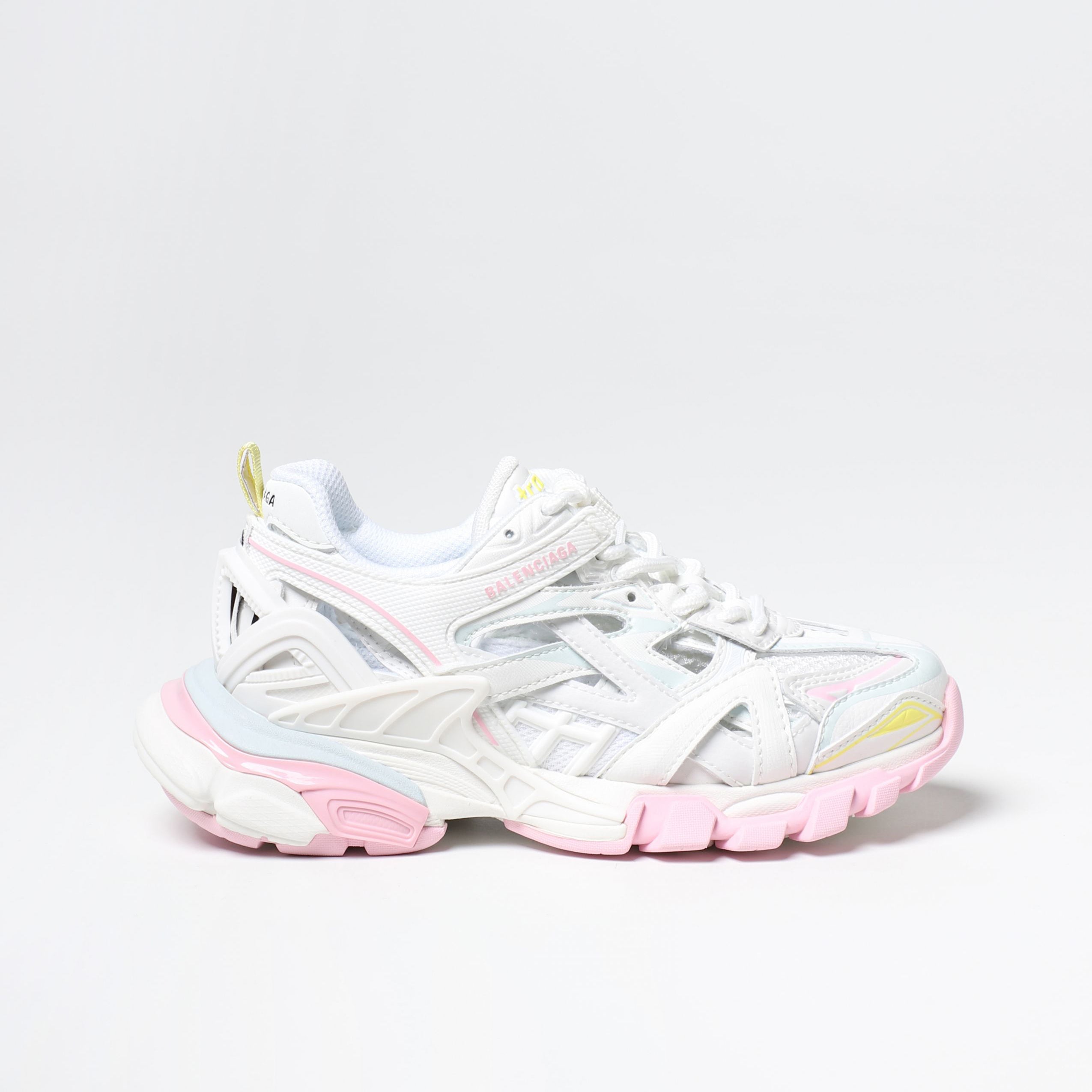 Boys & Girls White Track 2 Sneakers