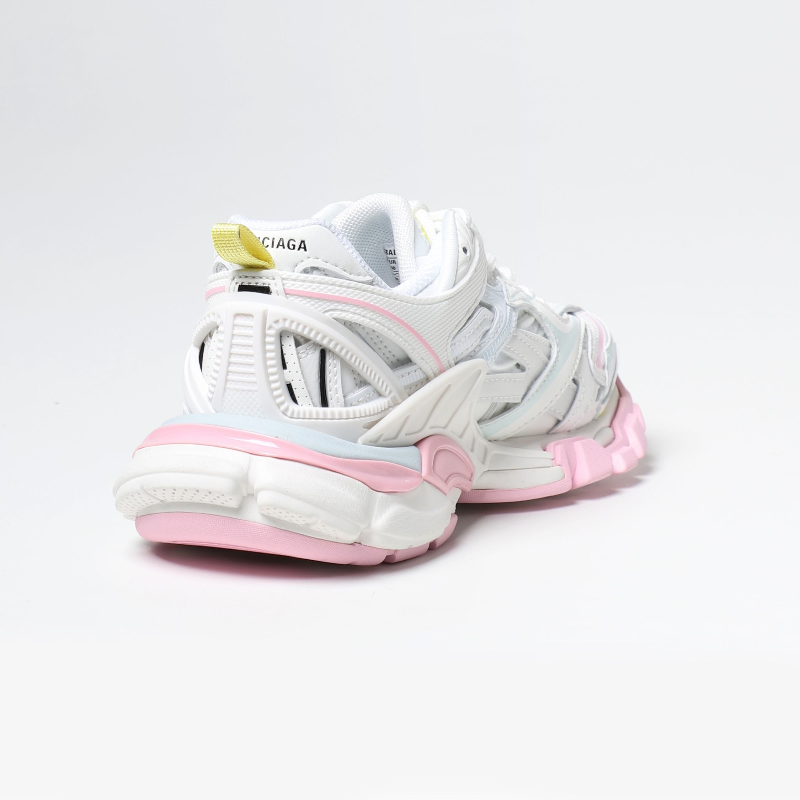 Boys & Girls White Track 2 Sneakers