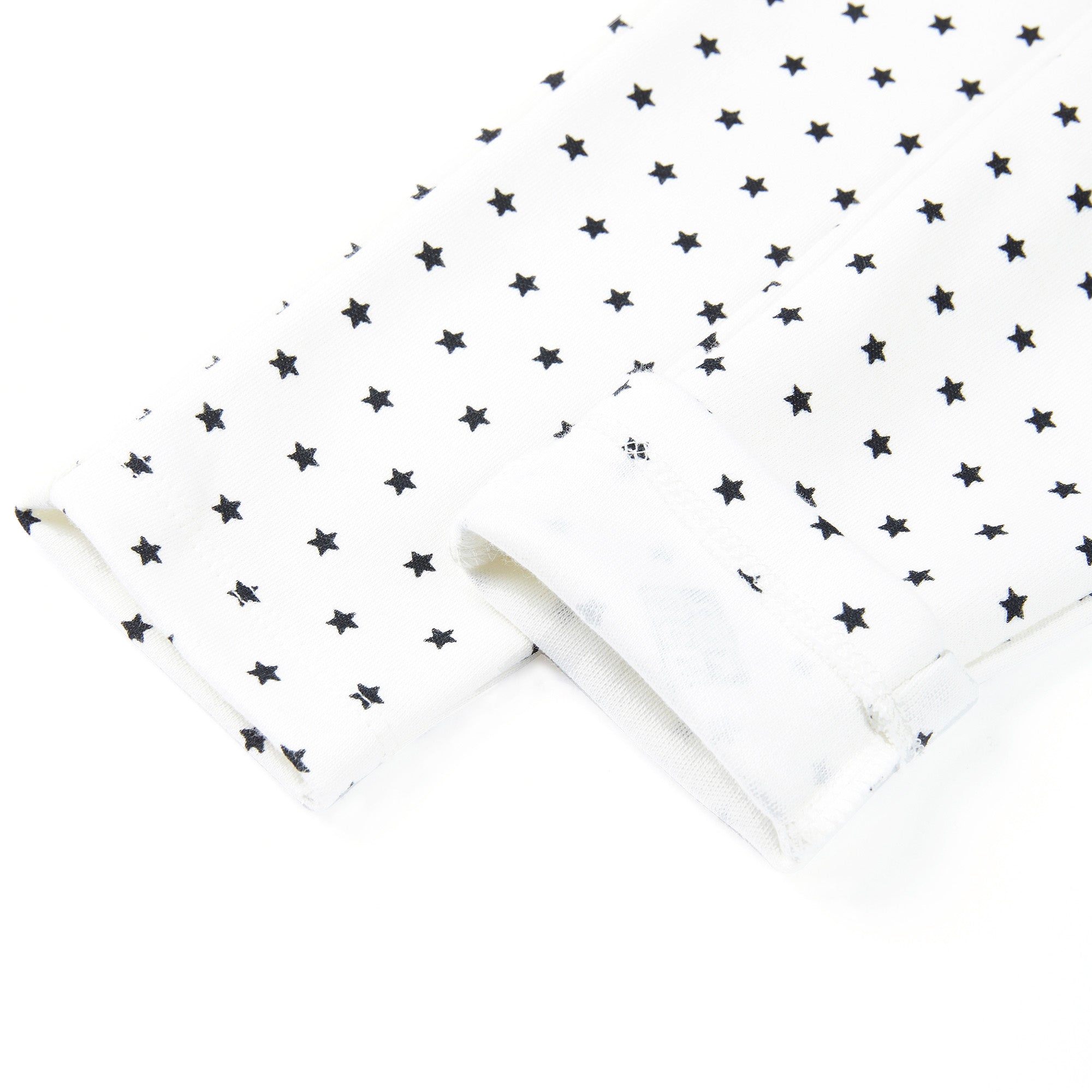 Boys White Star Cotton Nightwear Set