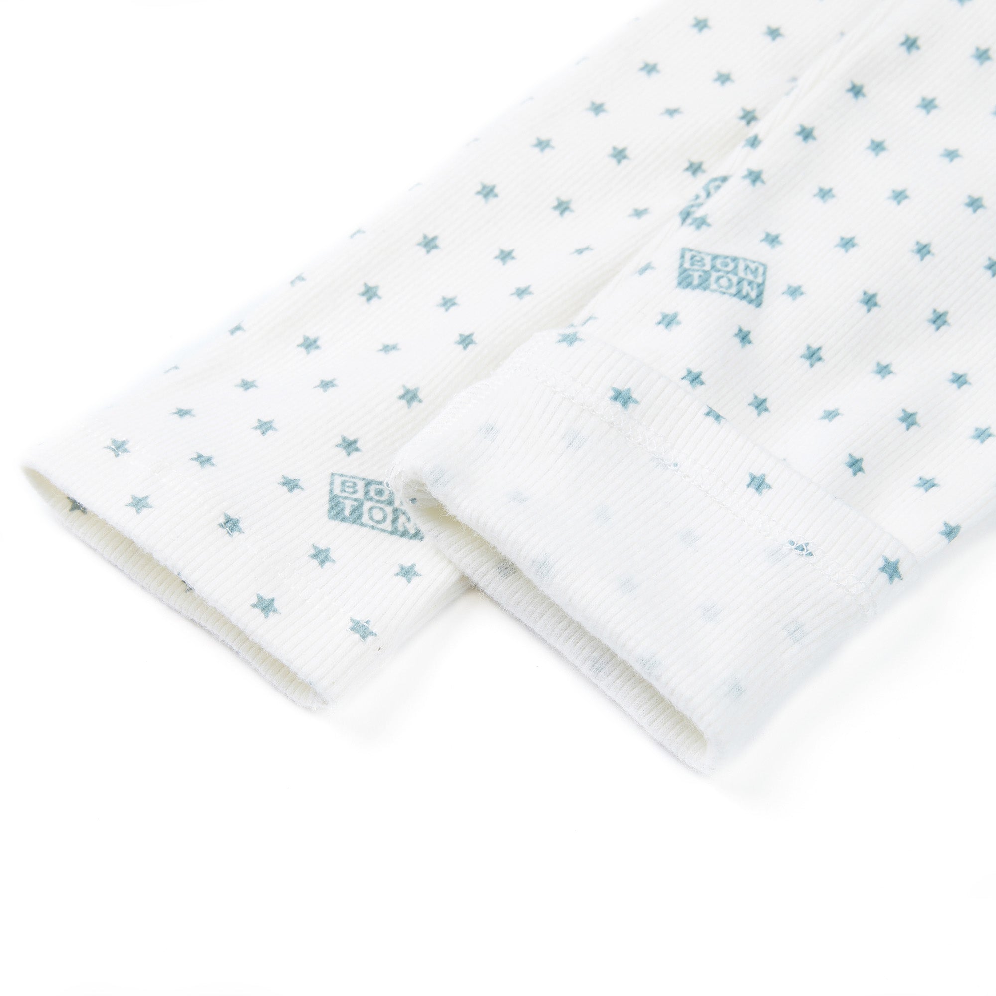 Boys White Star Cotton Nightwear Set