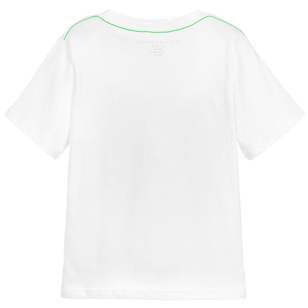 Boys White Logo T-shirt