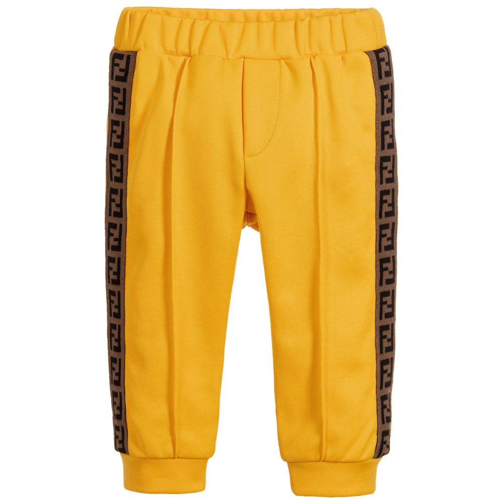 Baby Boys Yellow Trousers