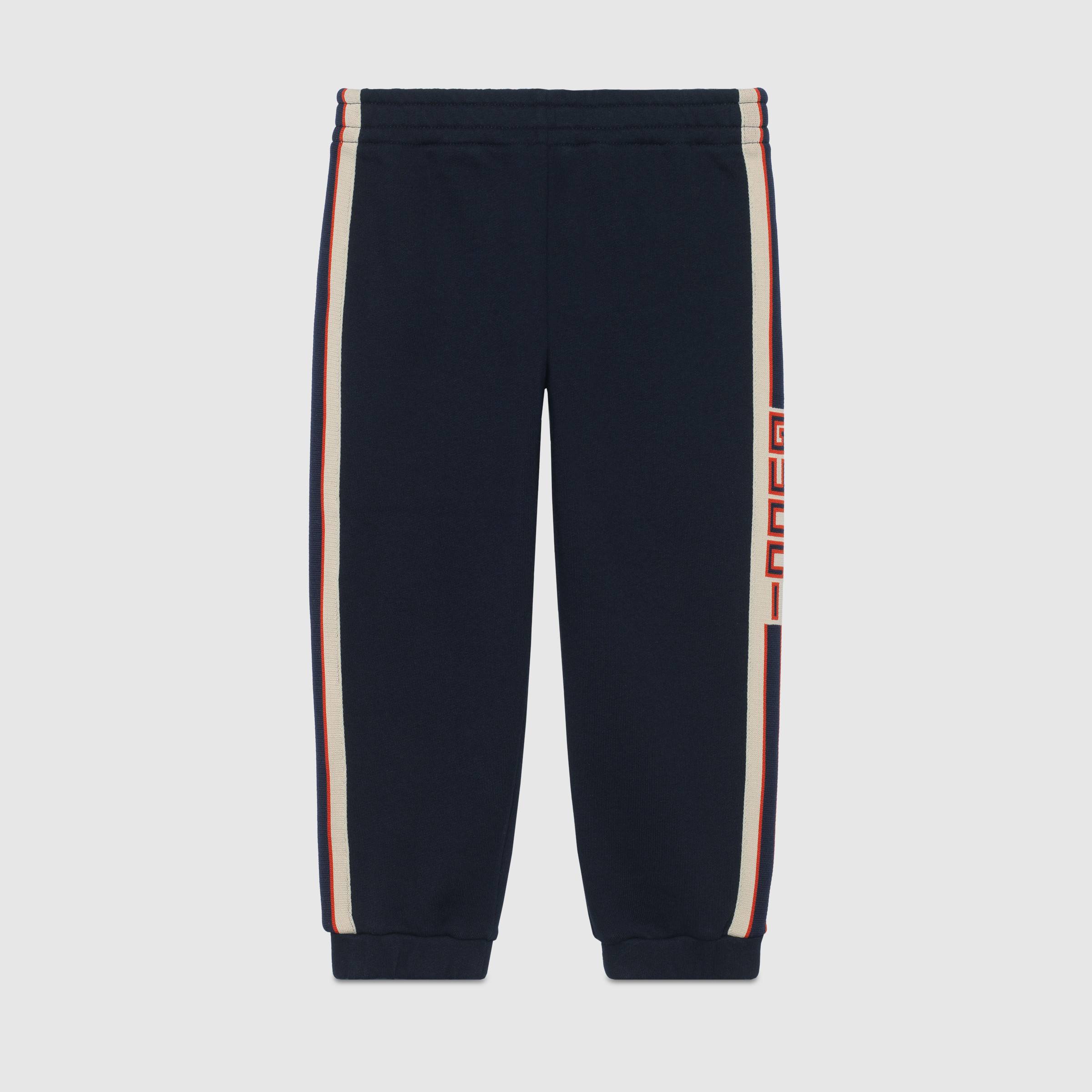 Boys Blue Cotton Trousers