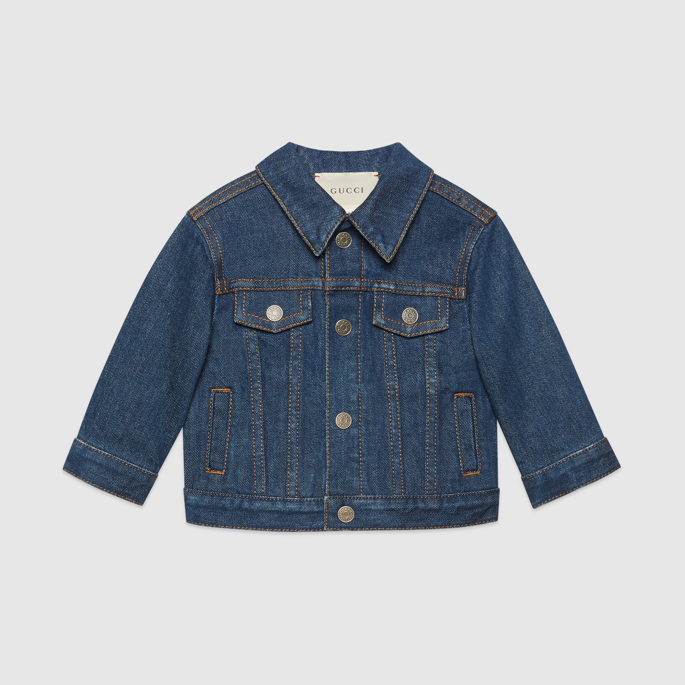 Baby Boys Blue Cowboy Cotton Jacket