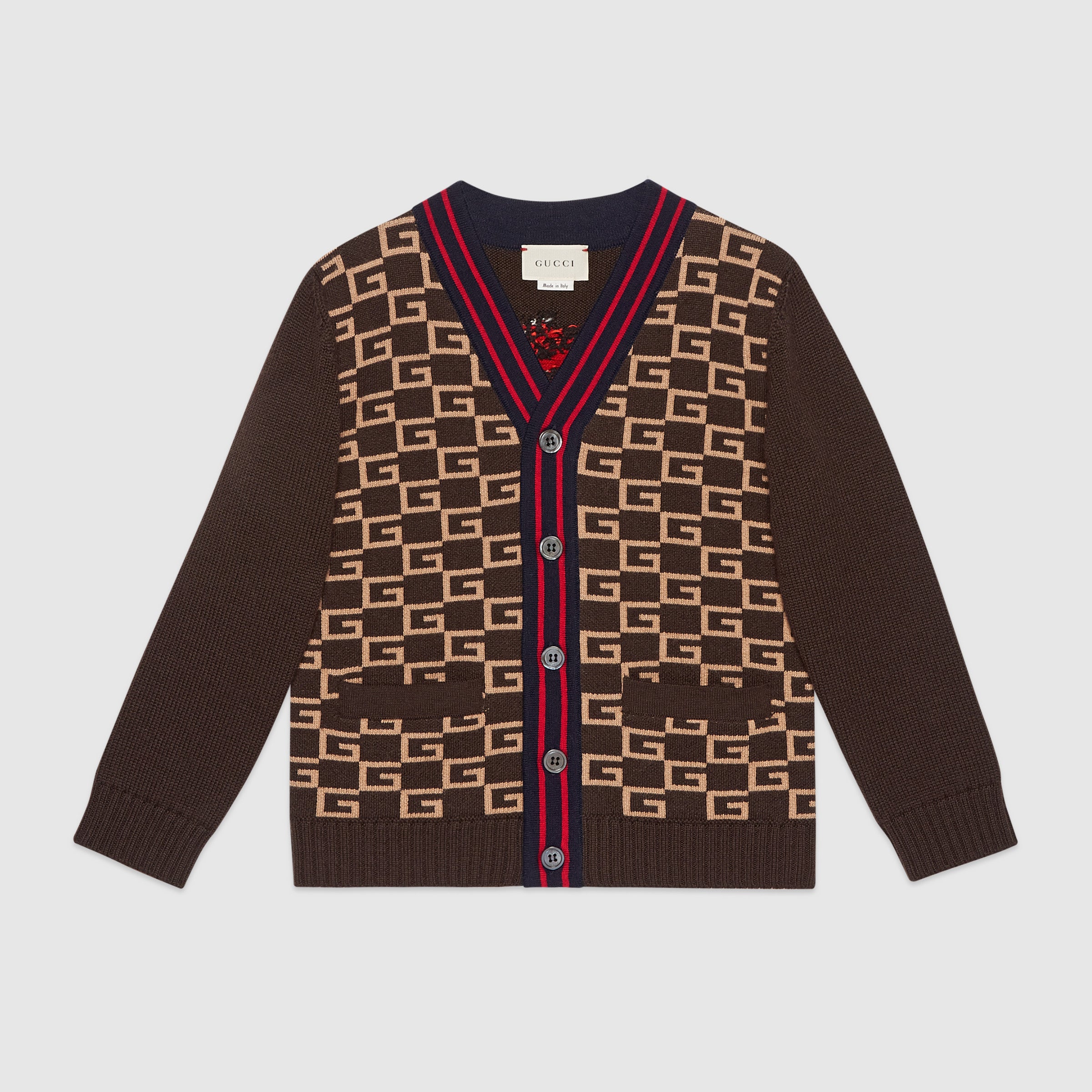 Boys Brown Cardigan