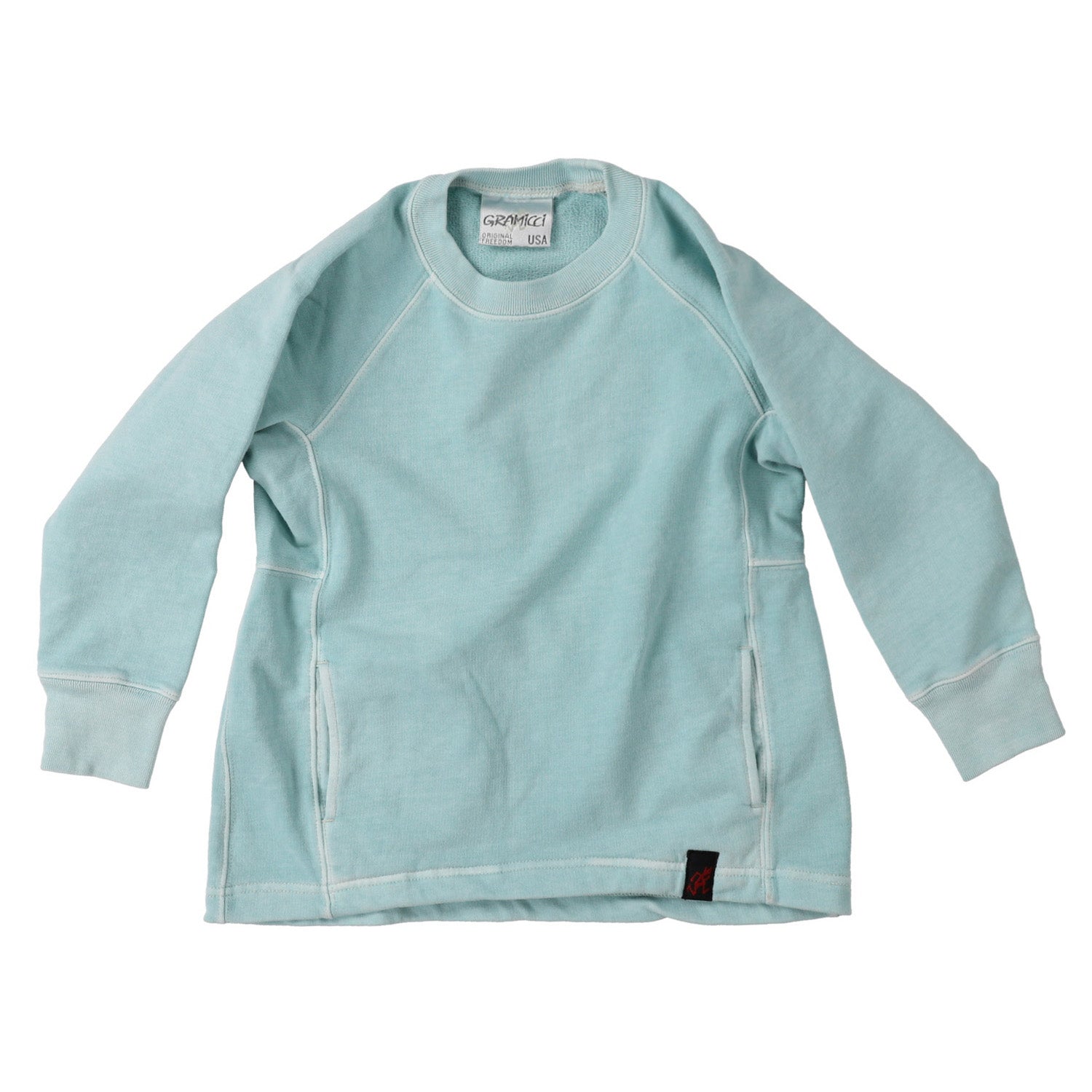 Boys & Girls Green Cotton Sweatshirt