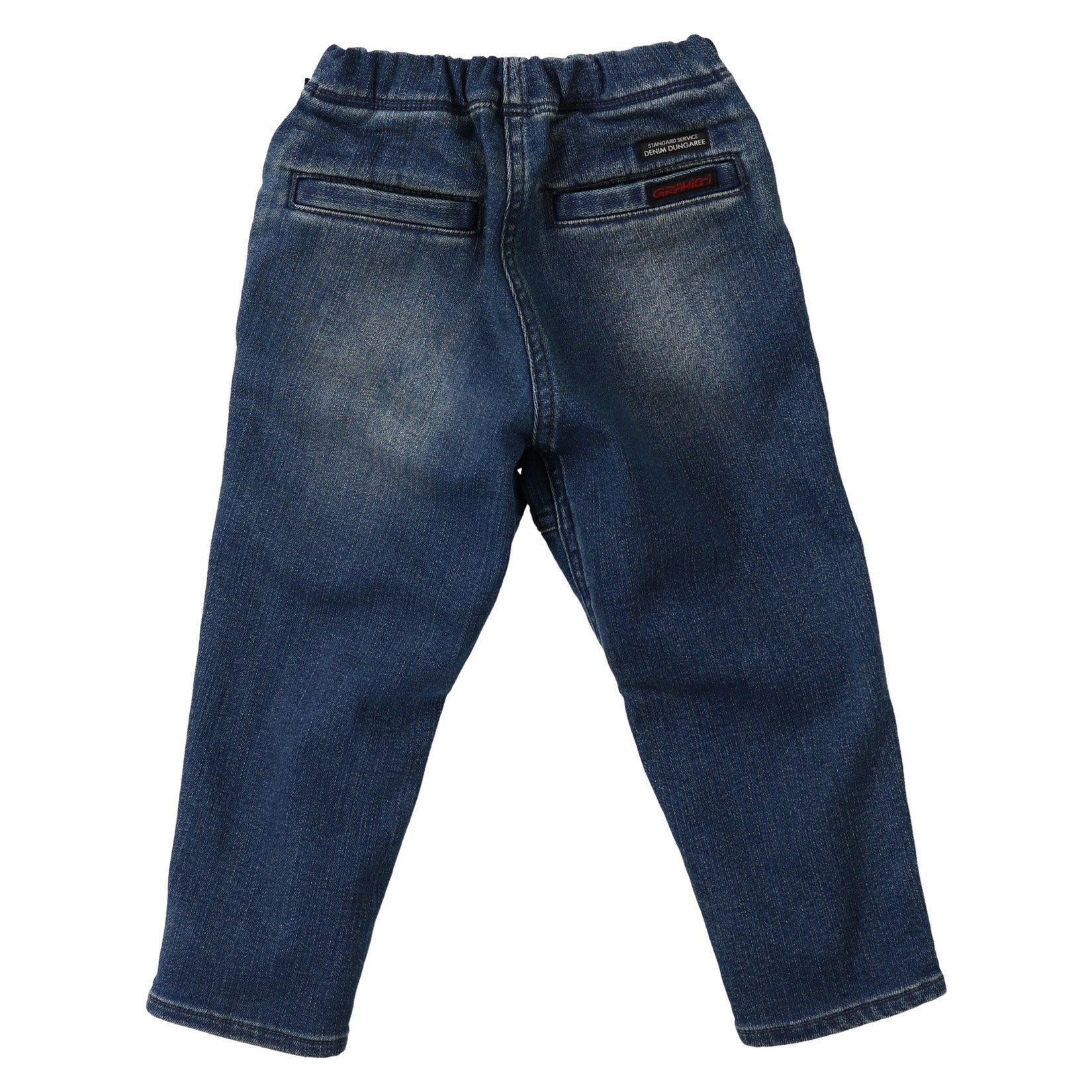 Boys Navy Denim Trousers