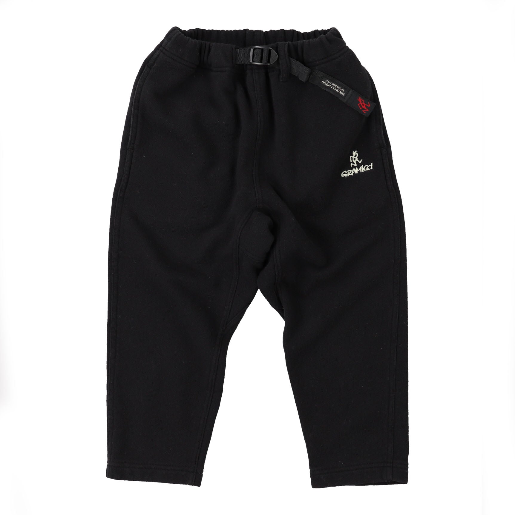 Boys & Girls Black Cotton Trousers