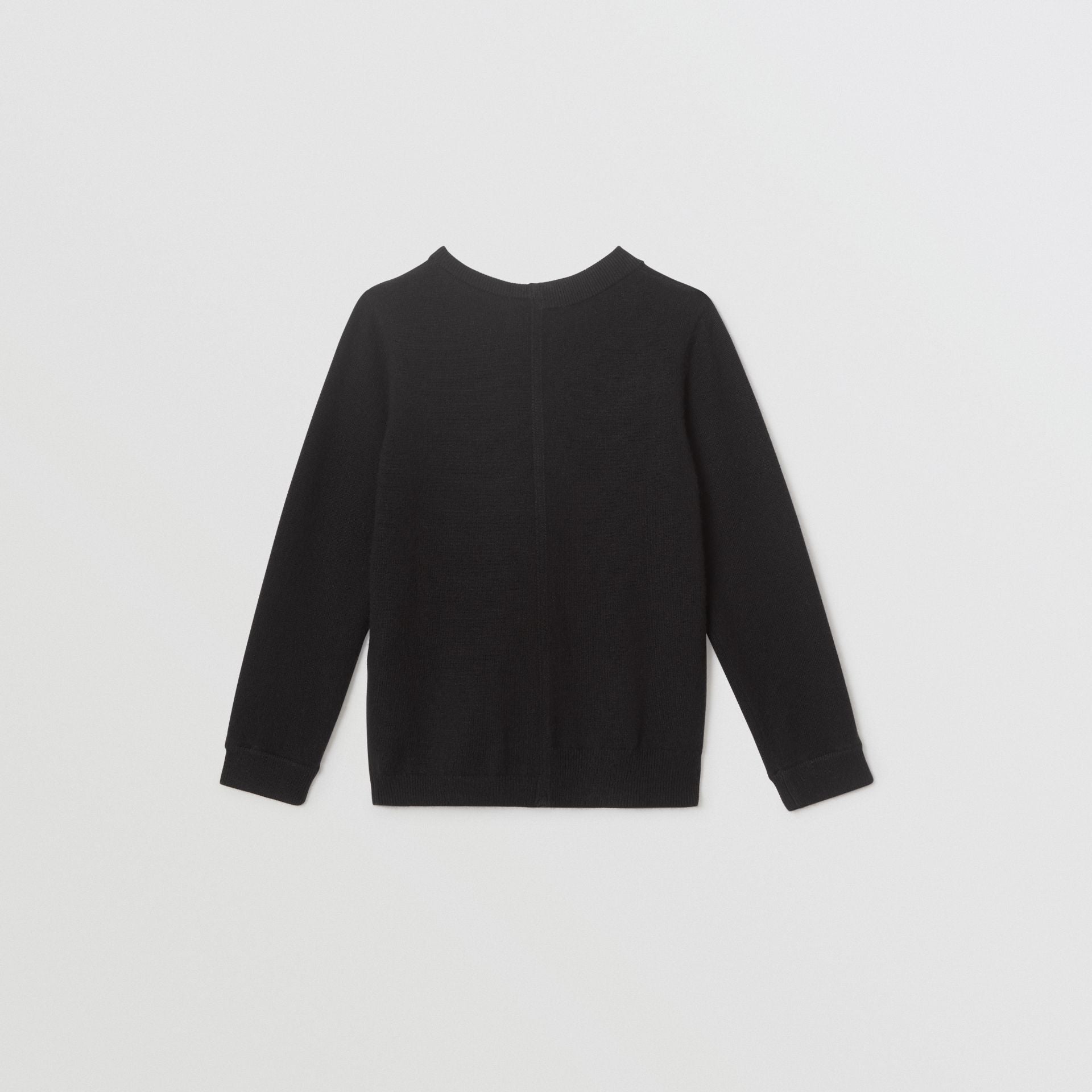 Boys Black Cashmere Sweater