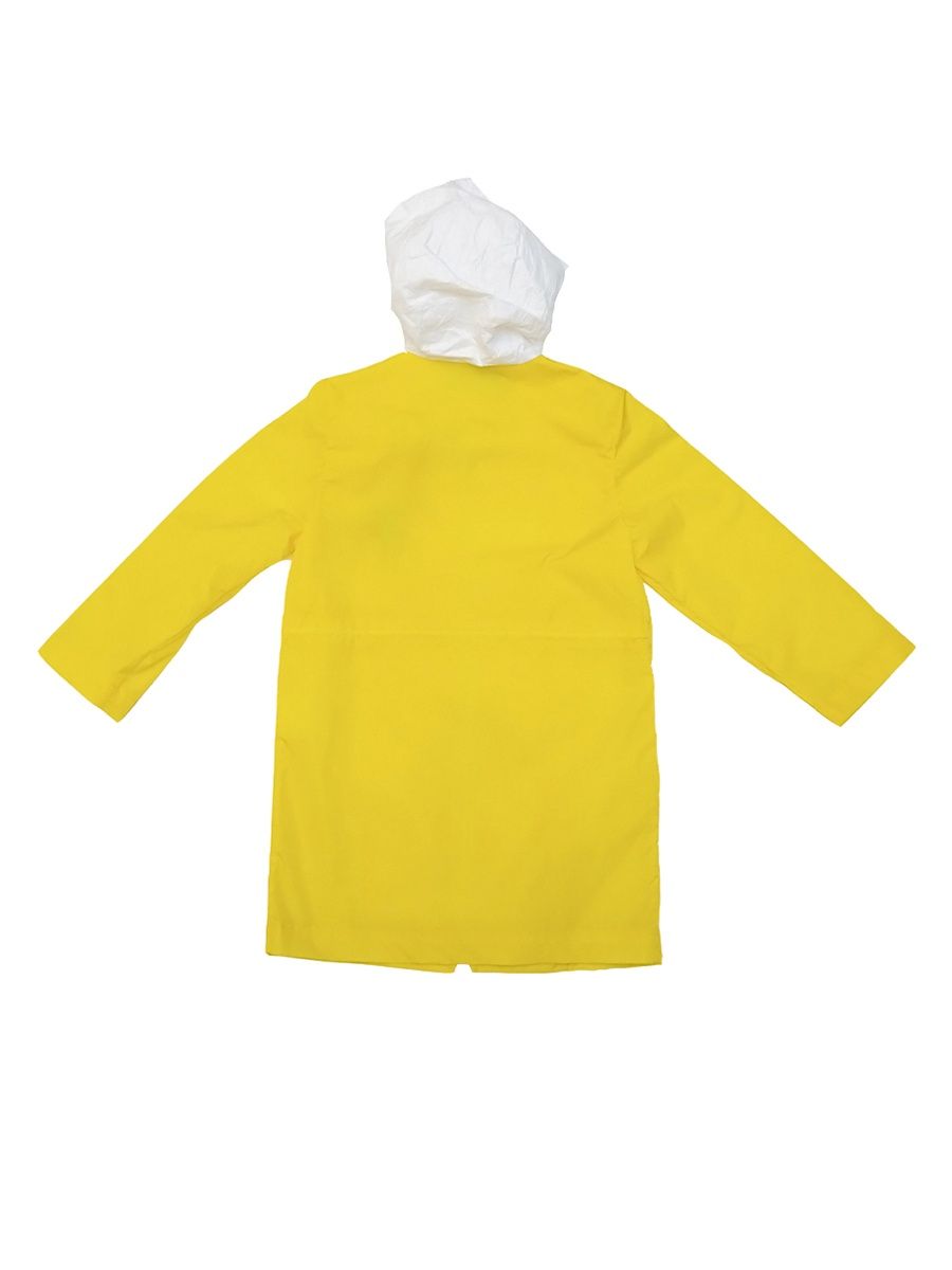 Boys & Girls Yellow Hooded Coat