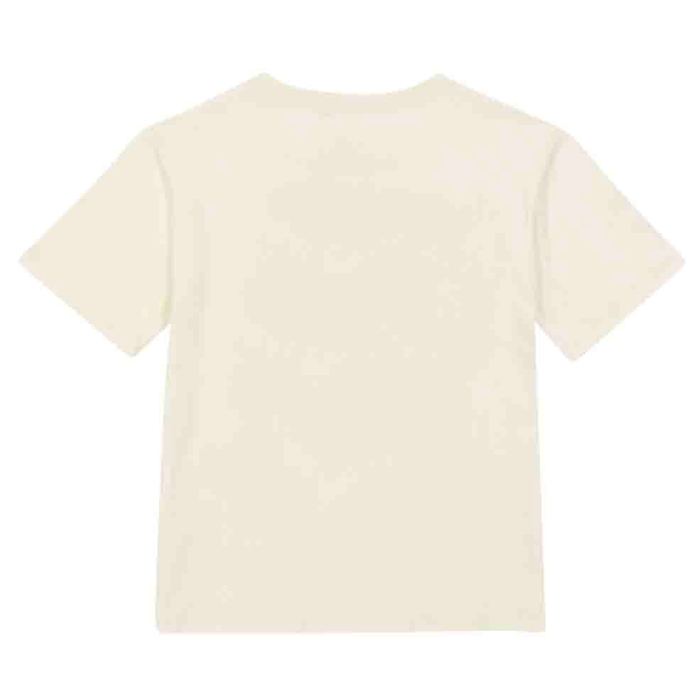 Boys & Girls White GG Cotton T-Shirt