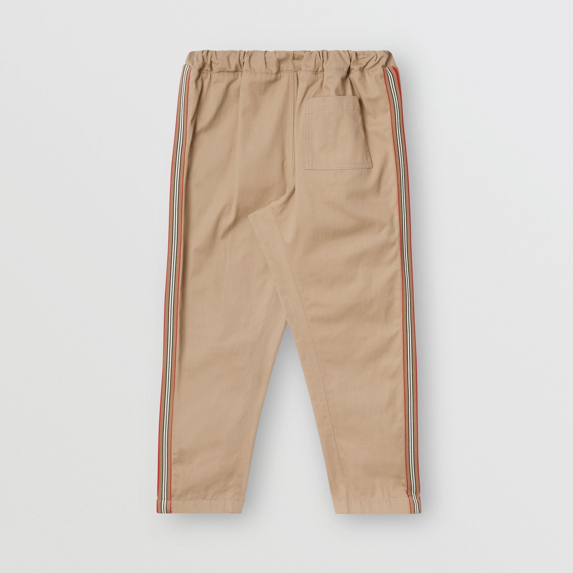 Boys Beige Cotton Trousers