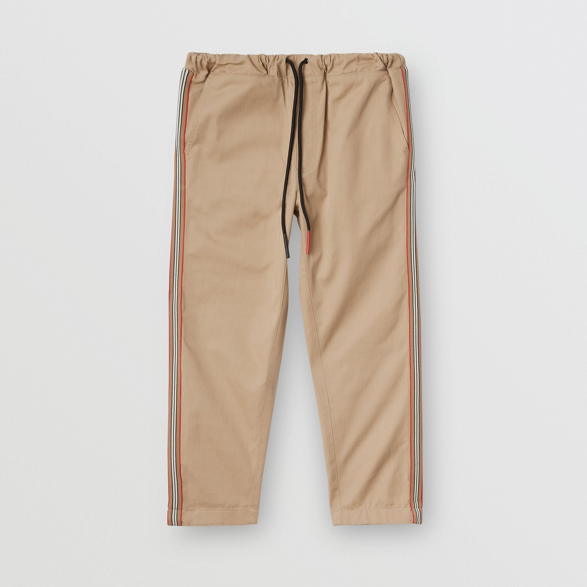 Boys Beige Cotton Trousers