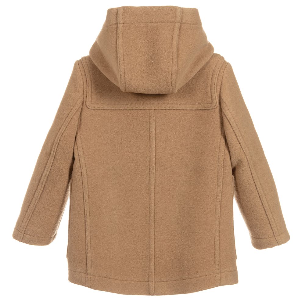 Boys Archive Beige Wool Coat