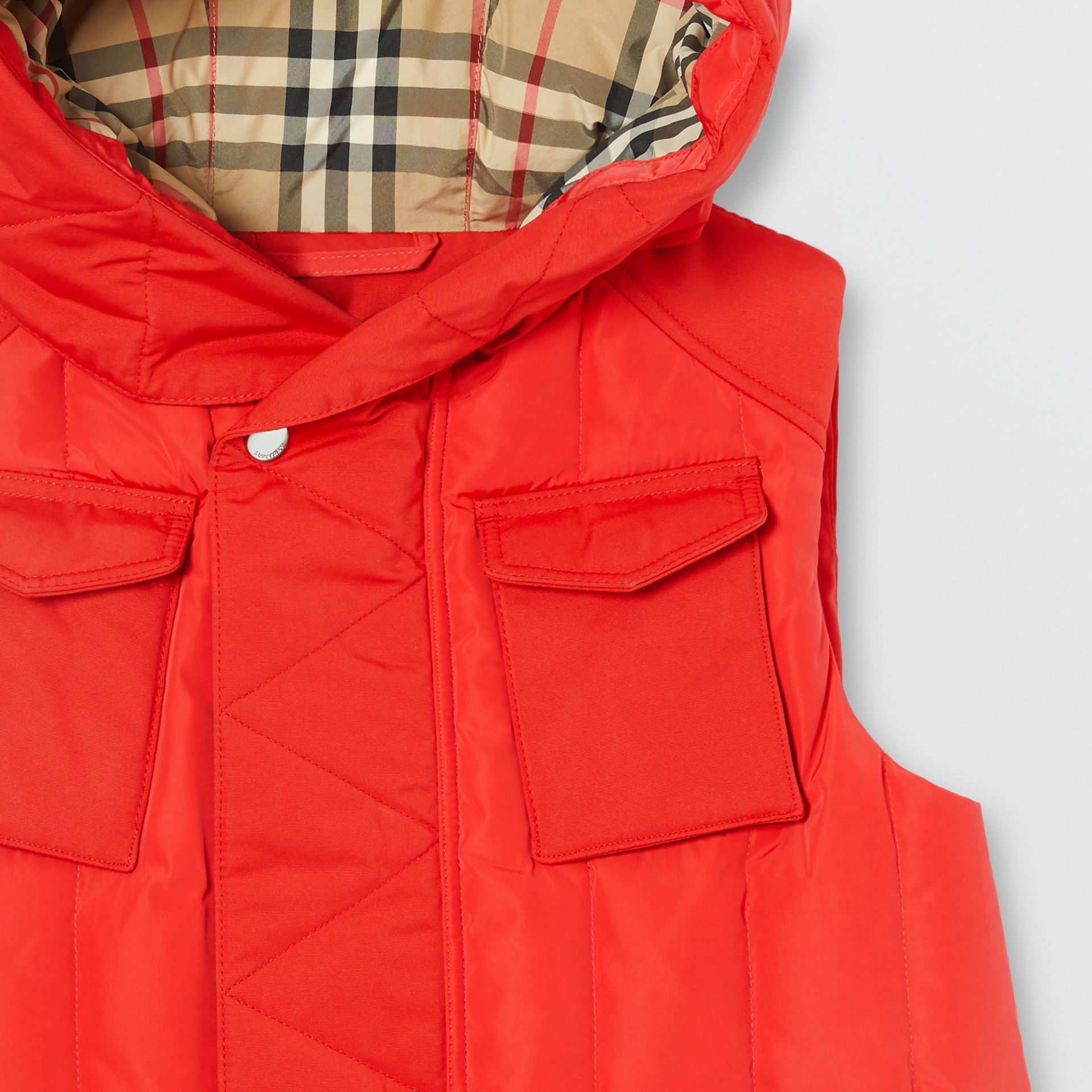 Boys Bright Red Gilet