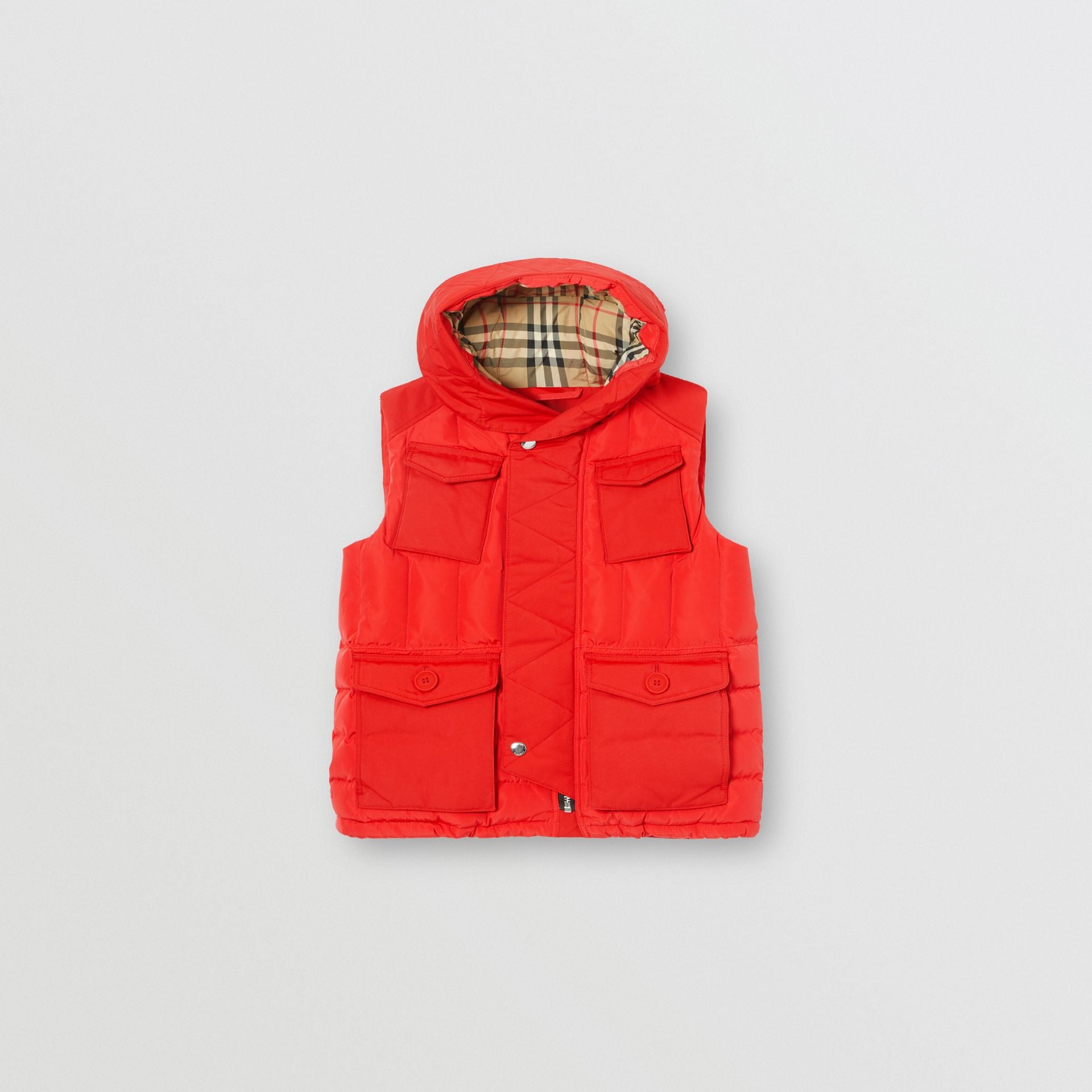 Boys Bright Red Gilet