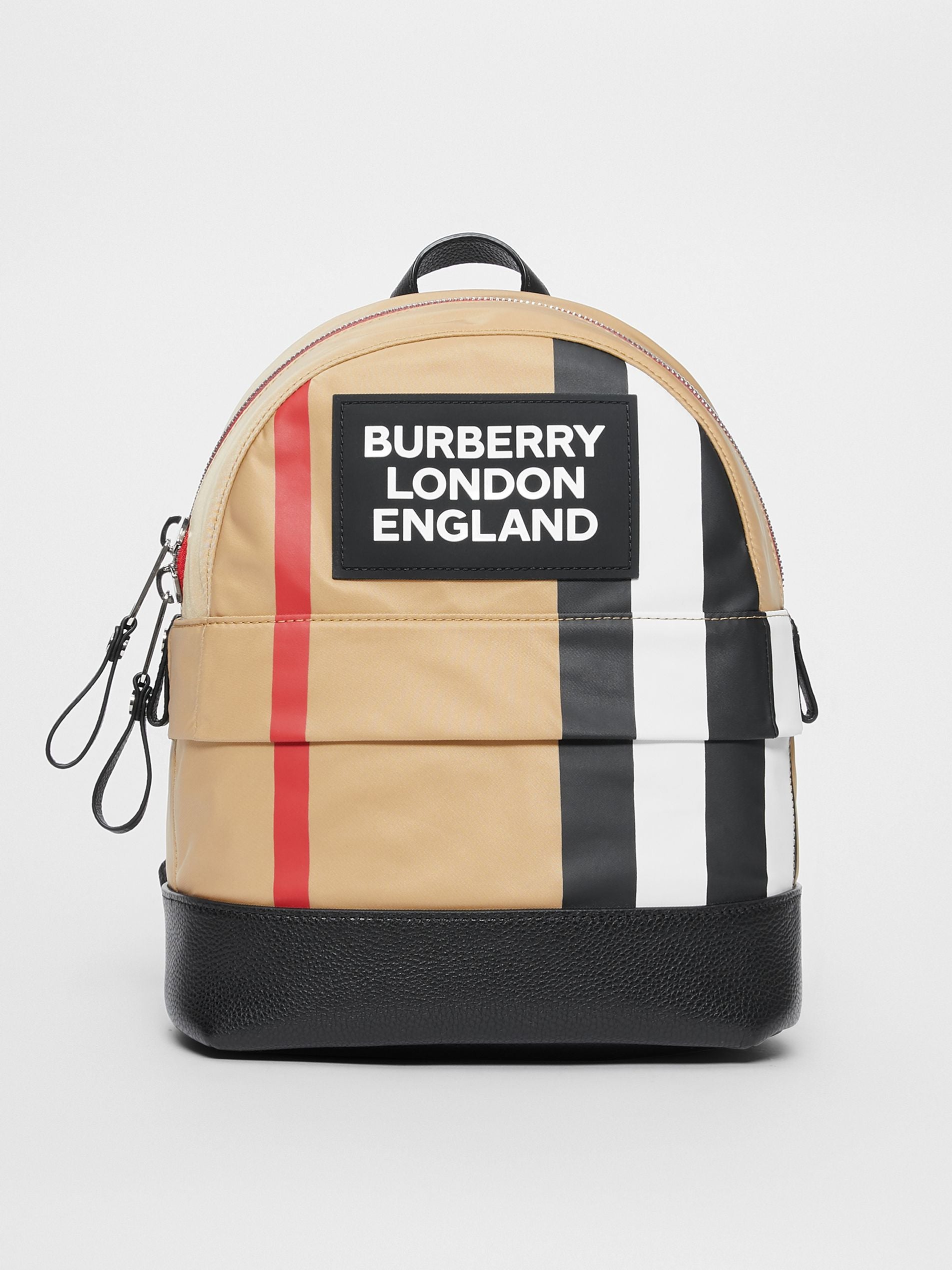 Boys & Girls Archive Beige Logo Backpack (23 x 12 x 30CM)