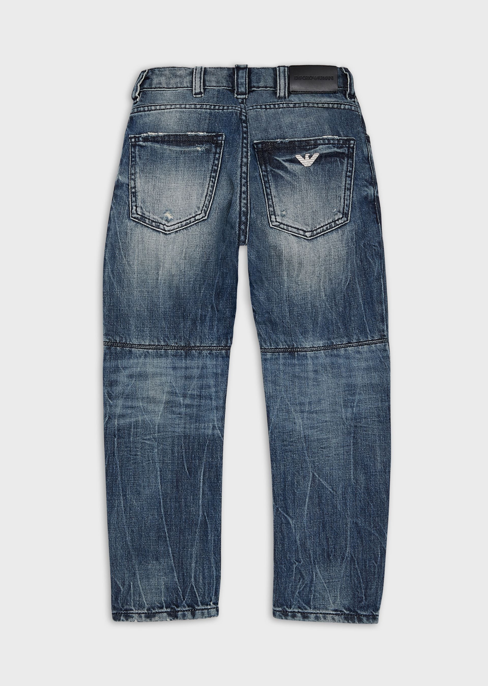 Boys Blue Denim Trousers