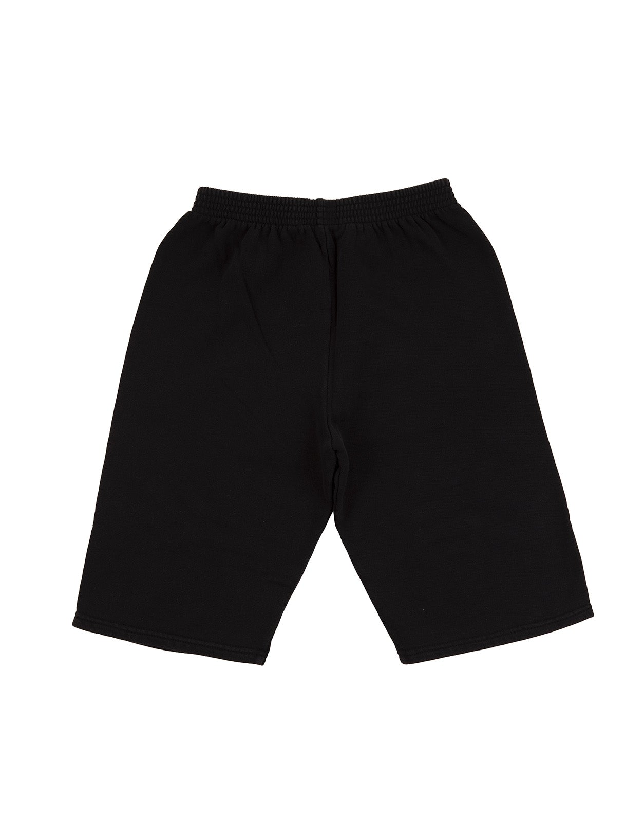 Boys Black Logo Cotton Shorts