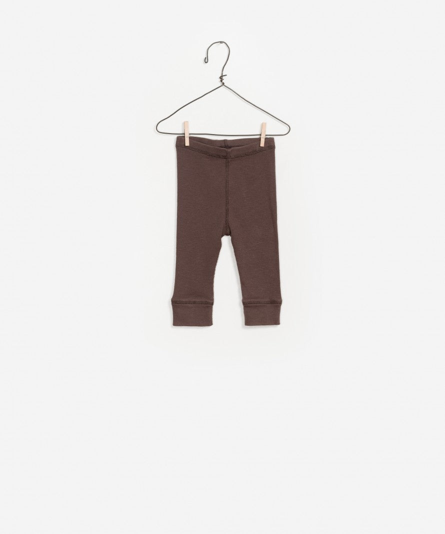 Baby Boys Brown Cotton Trousers