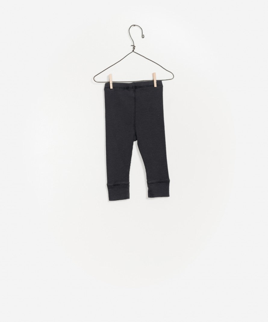 Baby Boys Black Cotton Trousers