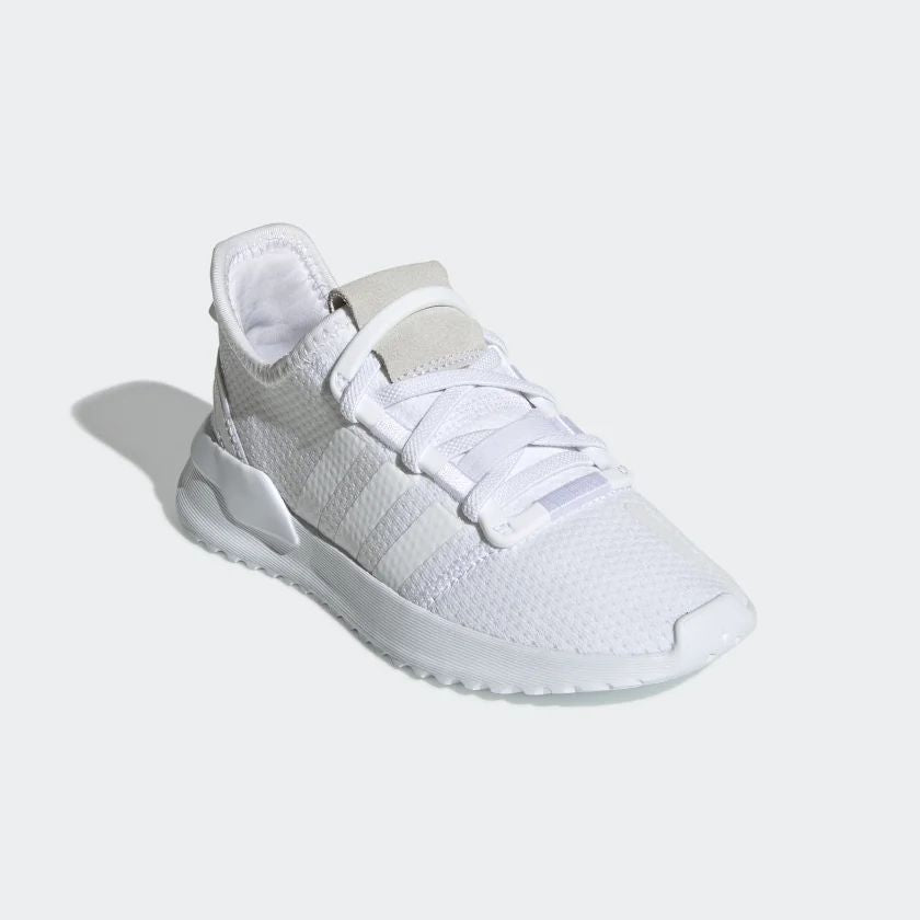 Boys & Girls White "PATH RUN" Shoes