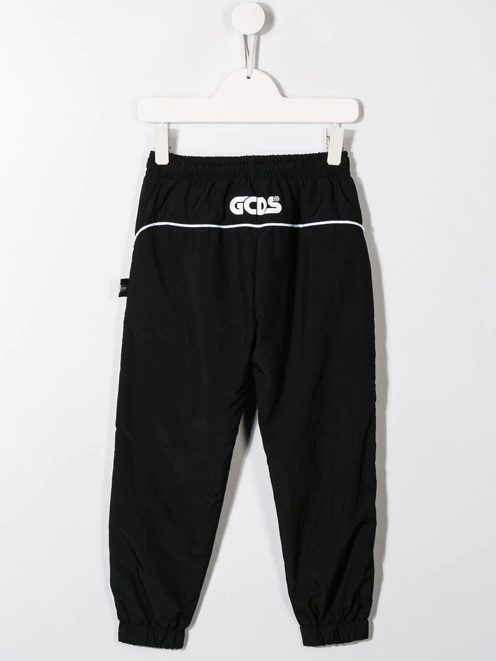 Boys & Girls Black Logo Trousers