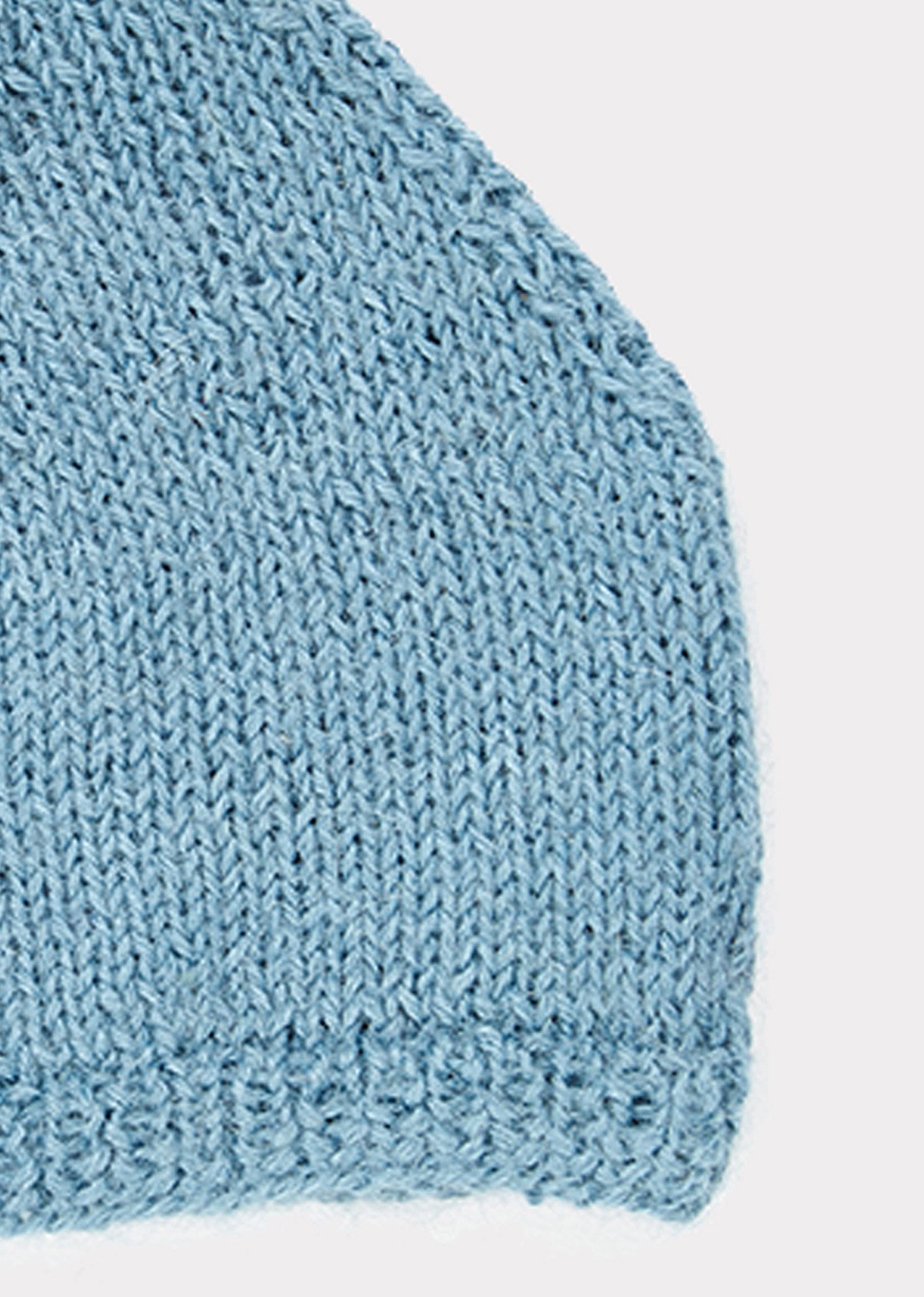 Baby Boys & Girls Blue Alpaca Hat