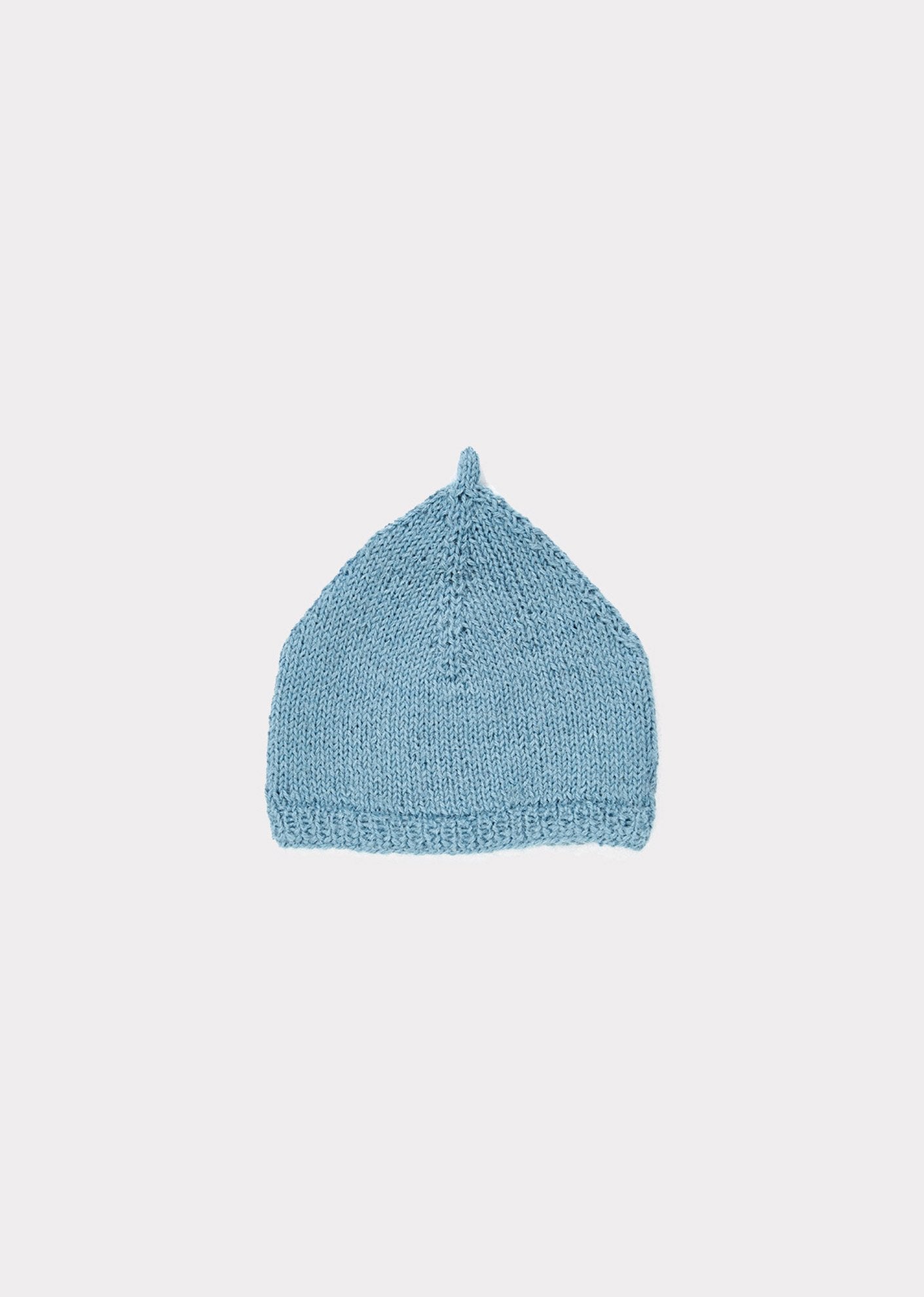 Baby Boys & Girls Blue Alpaca Hat