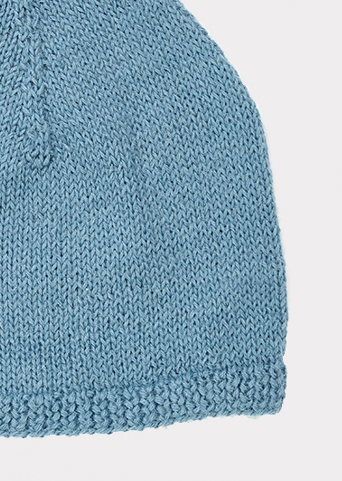 Girls Blue Alpaca Wool Hat