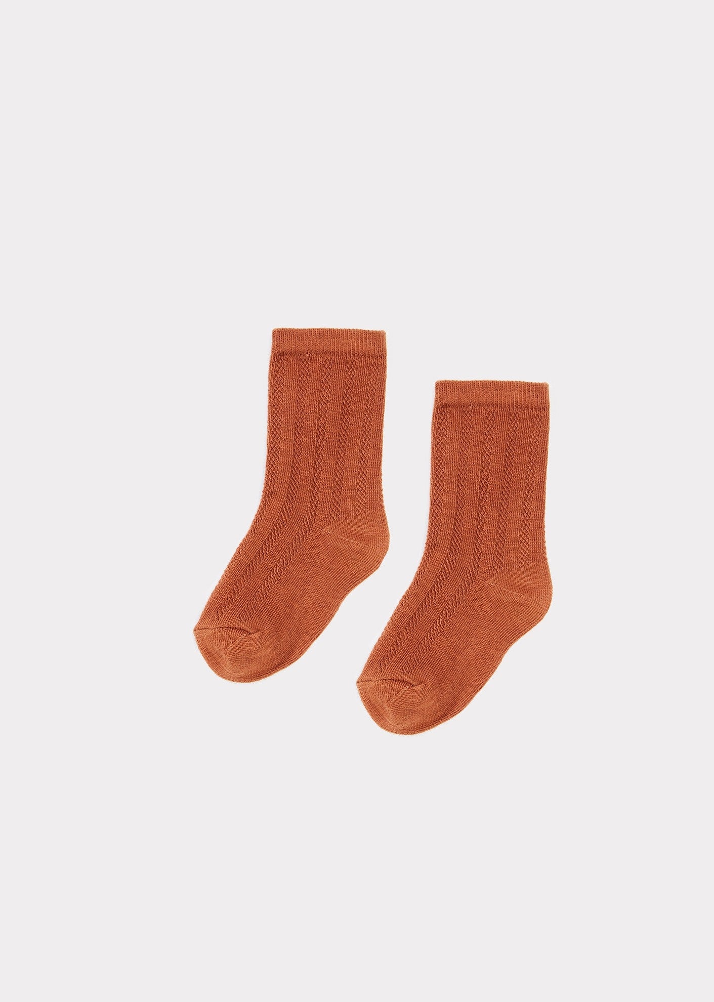 Girls Camel Cotton Socks