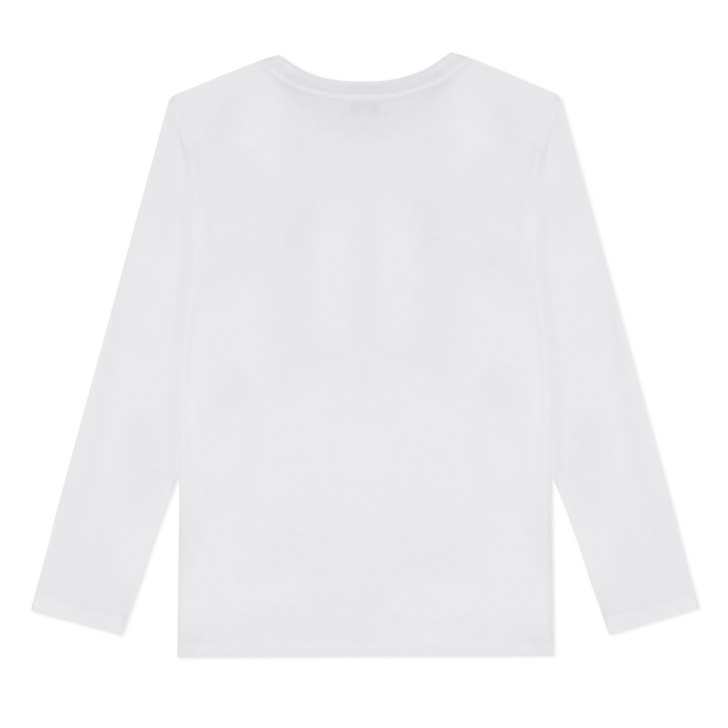 Boys White Cotton Top