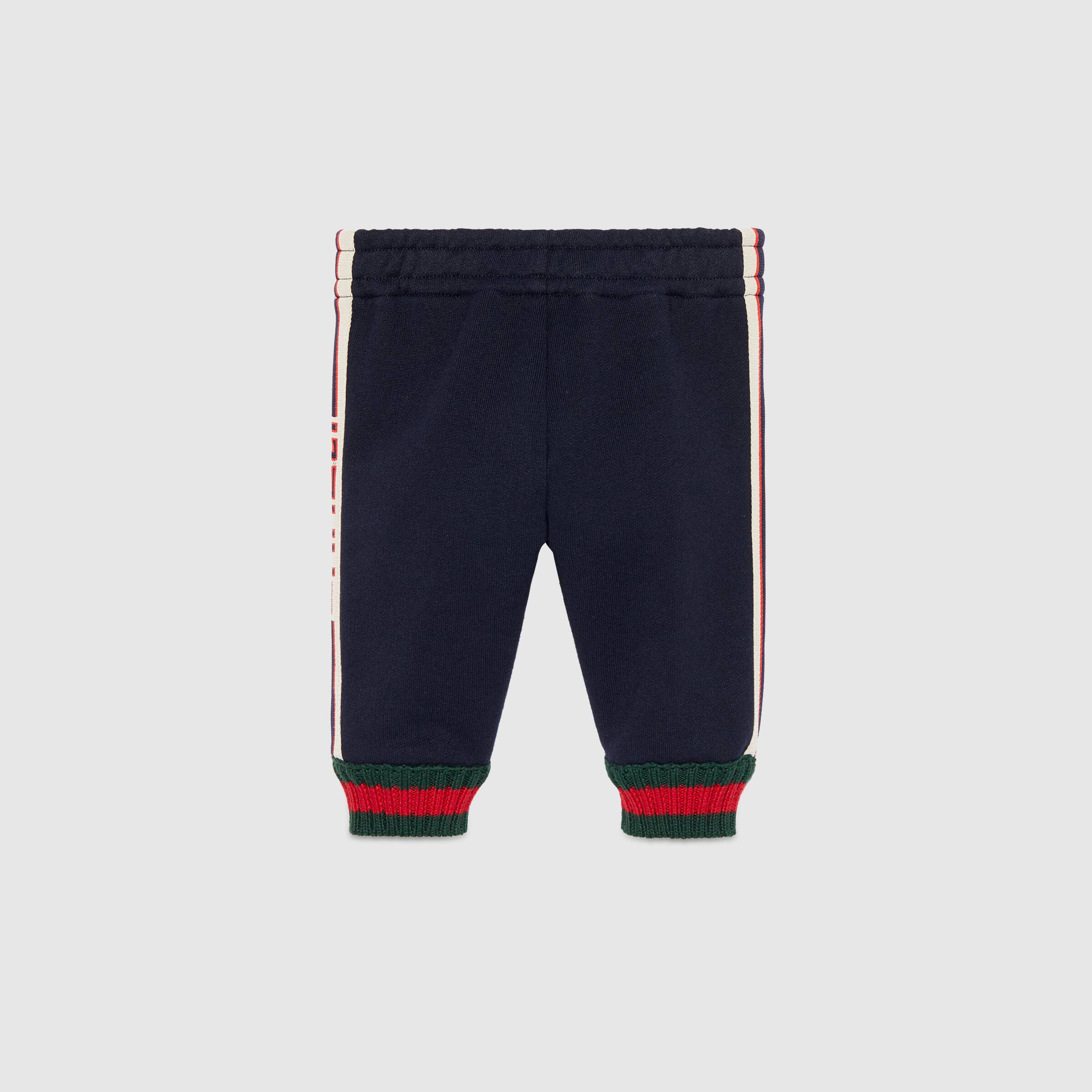 Baby Boys Blue Cotton Trousers