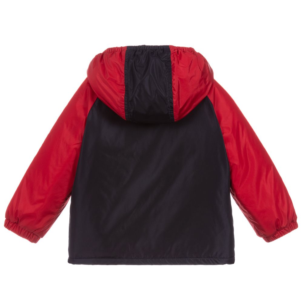 Baby Boys Blue & Red Lightweight Jacket